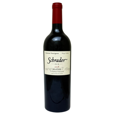 Schrader CCS 2018  Beckstoffer To Kalon Vineyard 2018  0,75l