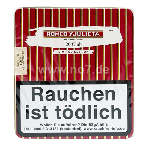 Romeo y Julieta  Club Edicion Limitada 2024 (20er)