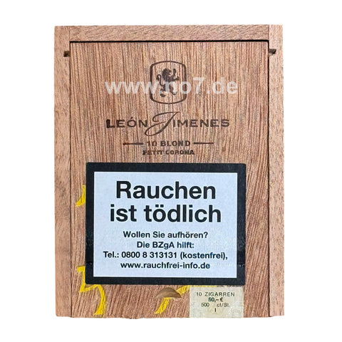 Leon Jimenes Petit Corona Blond (Vanilla)