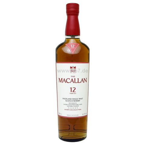 Macallan Sherry Oak Cask 12 Years   0,7l