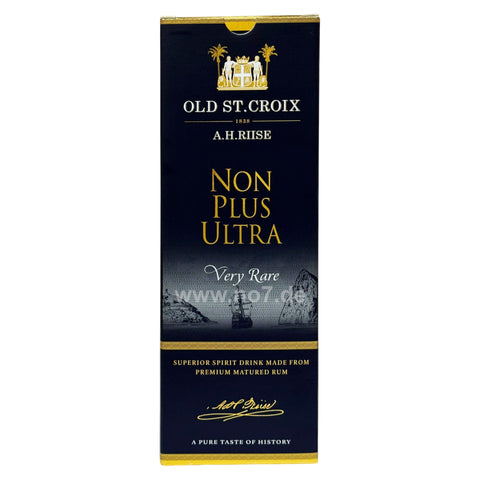 Old St. Croix Non Plus Ultra Very Rare 0,7l