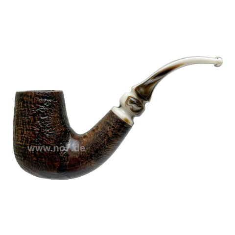 Pfeife Mastro Geppetto sandgestrahlt bent 20604
