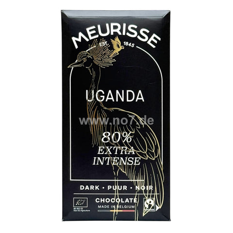 Meurisse Dark Chocolate Uganda Extra Intense 100g