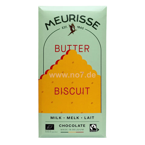 Meurisse Butter Bisquit Chocolate 100g