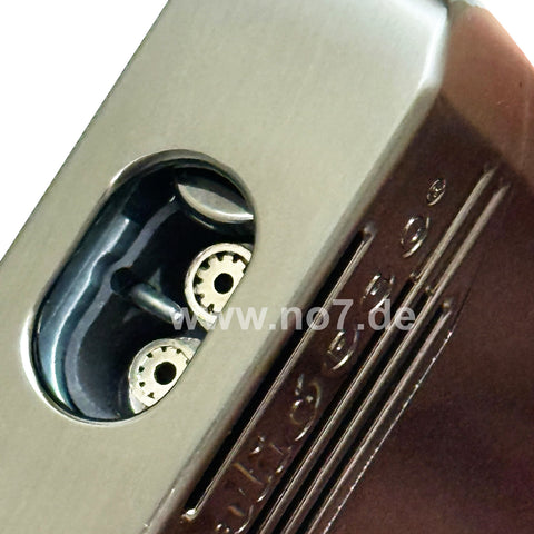 Feuerzeug PALIÓ PRO ANTARES 2er Jet gunmetal