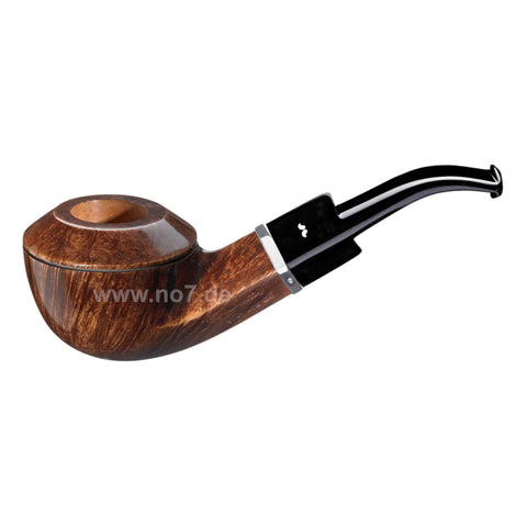 Pfeife Caminetto Vintage Marrone Bent Rhodesian Shape 6