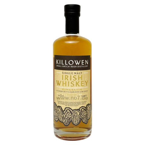 Killowen Single Malt Irish Whiskey Rum & Raisin 0,7l