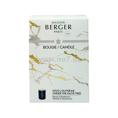 Duftkerze Bleu Impérial Under the Olive Tree - Maison Berger