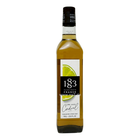1883 Routin Cordial Lime Juice Sirup 0,7l