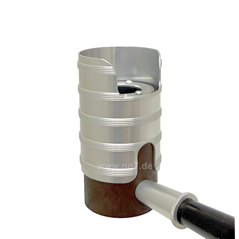 Pfeife Tsuge Thunderstorm silver dunkelbraun matt o.F.