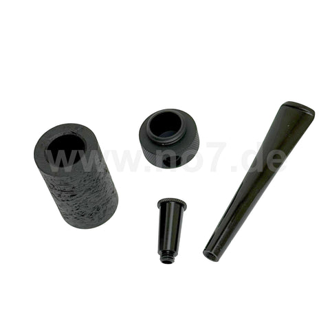 Pfeife Tsuge eStar Roulette sand schwarz o. F.