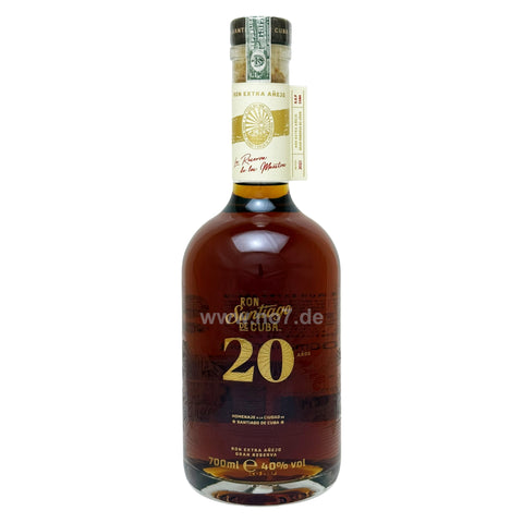Santiago de Cuba 20 YO Extra Anejo Gran Reserva Rum 0,7L