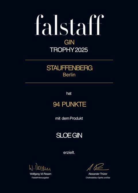 Stauffenberg Sloe Gin 0,5l