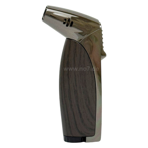Zigarrenfeuerzeug Rio 2er Jet-Fzg gun/Holzdesign - Passatore
