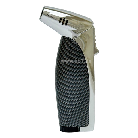 Zigarrenfeuerzeug Rio 2er Jet-Fzg chrom/Carbondesign - Passatore