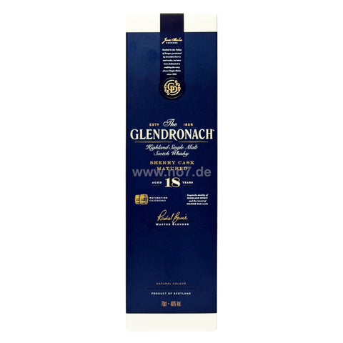 Glendronach 18 YO Single Malt Whisky  0,7l