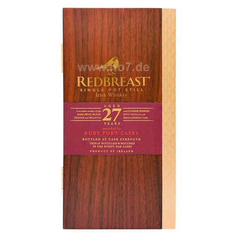 Redbreast 27 YO Single Pot Still Irish Whiskey  0,7l