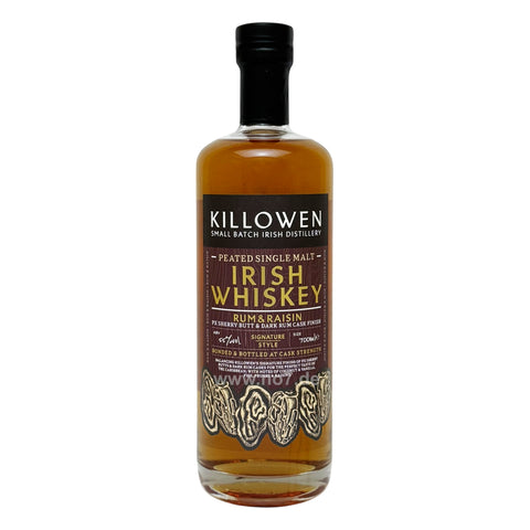 Killowen Peated Single Malt Irish Whiskey Rum & Raisin 0,7l