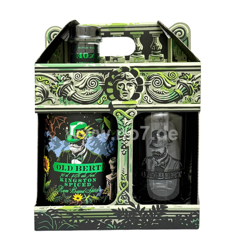 Set Michlers Old Bert Spiced Jamaican Kingston + Glas 0,7l
