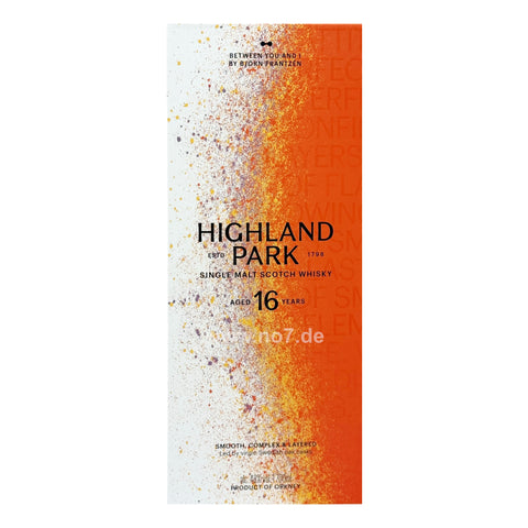 Highland Park 16 YO Between you and I  0,7l