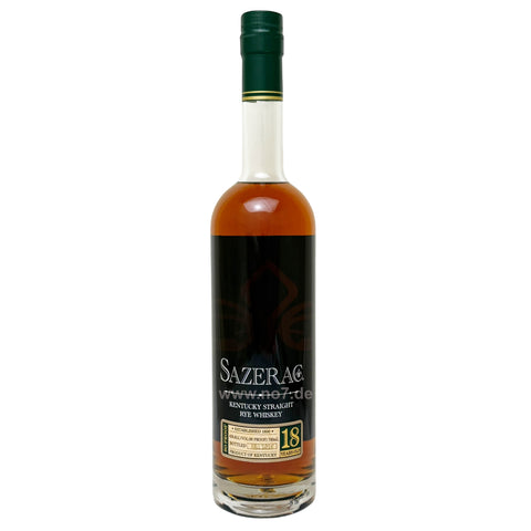 Sazerac 18 YO Kentucky Straight Rye Whiskey 45% Vol.  0,7l