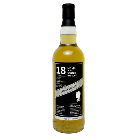 Secret Orkney 18 YO Single Malt John Aylesbury Private Cask Selection 0,7l